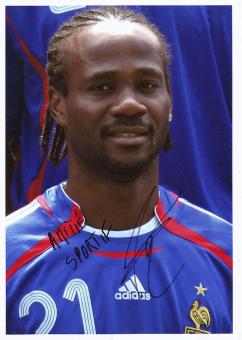 Pascal Chimbonda  Frankreich    Fußball Autogramm 30 x 20 cm Foto original signiert 