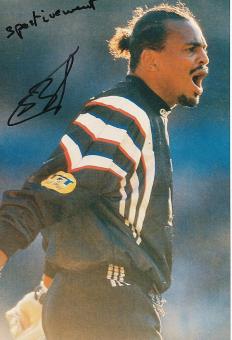 Bernard Lama Frankreich Weltmeister WM 1998   Fußball Autogramm 30 x 20 cm Foto original signiert 