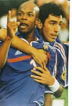 Robert Pires   Frankreich Weltmeister WM 1998   Fußball Autogramm 30 x 20 cm Foto original signiert 
