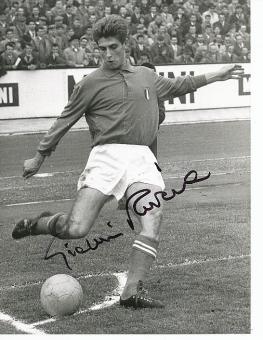 Gianni Rivera   Italien WM 1970  Fußball Autogramm 16 x 21 cm Foto original signiert 