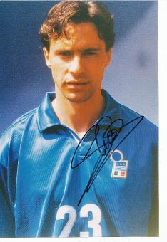 Enrico Chiesa   Italien   Fußball Autogramm 30 x 20 cm Foto original signiert 
