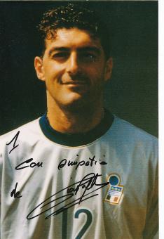 Gianluca Pagliuca  Italien  Fußball Autogramm 30 x 20 cm Foto original signiert 