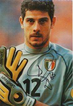 Francesco Toldo  Italien  WM 2002   Fußball Autogramm 30 x 20 cm Foto original signiert 