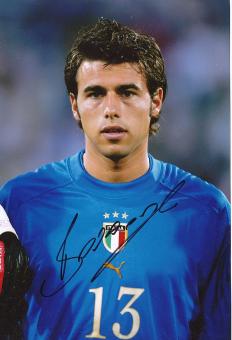 Andrea Barzagli Italien Weltmeister WM 2006  Fußball Autogramm 30 x 20 cm Foto original signiert 