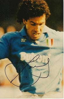 Careca   SSC Neapel & Brasilien WM 1990   Fußball Autogramm 27 x 18 cm Foto original signiert 