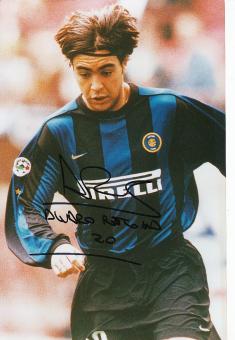 Alvaro Recoba  Inter Mailand   Fußball Autogramm 30 x 20 cm Foto original signiert 