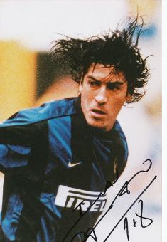 Ivan Zamorano  Inter Mailand   Fußball Autogramm 30 x 20 cm Foto original signiert 