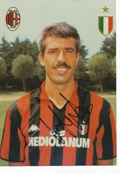 Pietro Paolo Virdis   AC Mailand   Fußball Autogramm 30 x 20 cm Foto original signiert 