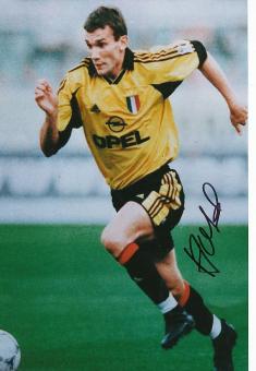 Andriy Shevchenko  AC Mailand   Fußball Autogramm 30 x 20 cm Foto original signiert 