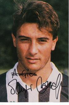 Pierluigi Casiraghi  Juventus Turin  Fußball  Autogramm 27 x 18 cm  Foto  original signiert 
