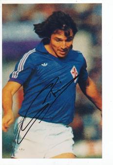 Daniel Bertoni   AC Florenz  Fußball  Autogramm 28 x 18 cm  Foto  original signiert 