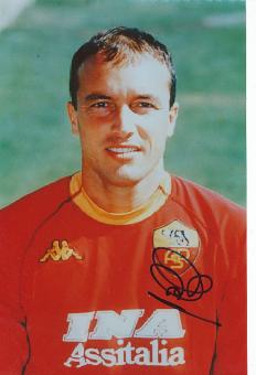Abel Balbo  AS Rom   Fußball Autogramm 30 x 20 cm Foto original signiert 