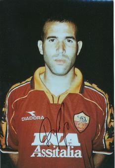 Luigi Di Biagio   AS Rom  Fußball Autogramm 30 x 20 cm Foto original signiert 