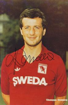 Giuseppe Dossena  FC Turin  Fußball Autogramm 27 x 17 cm Foto original signiert 
