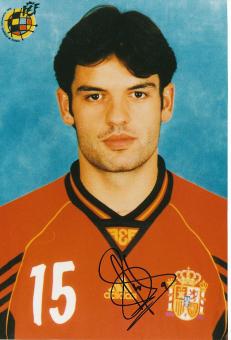 Fernando Morientes   Spanien   Fußball Autogramm 30 x 20 cm Foto original signiert 