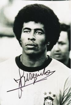 Jairzinho  Brasilien Weltmeister WM 1970   Fußball Autogramm 30 x 20 cm Foto original signiert 
