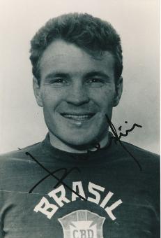 Jose Altafini  Brasilien Weltmeister WM 1958 & Italien  Fußball Autogramm 30 x 20 cm Foto original signiert 