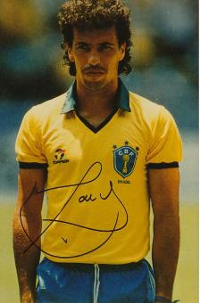 Careca  Brasilien WM 1990  Fußball Autogramm 27 x 18 cm Foto original signiert 
