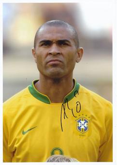Afonso Alves  Brasilien  Fußball Autogramm 30 x 21 cm Foto original signiert 
