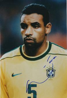 Emerson  Brasilien  Fußball Autogramm 30 x 20 cm Foto original signiert 