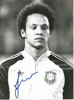 Renaldo Lopes da Cruz  Brasilien  Fußball Autogramm 24 x 18 cm Foto original signiert 