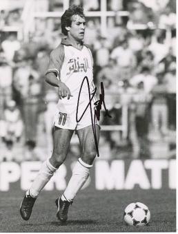 Rabah Madjer   Algerien WM 1982  Fußball Autogramm 22 x 16 cm Foto original signiert 