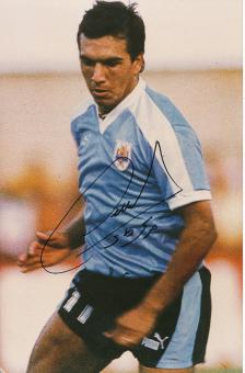 Ruben Sosa   Uruguay  WM 1990    Fußball  Autogramm 30 x 20 cm Foto  original signiert 