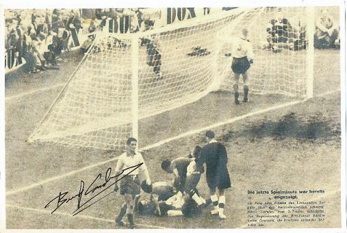 Bengt Gustavsson † 2017  Schweden WM 1958  Fußball Autogramm 24 x 16 cm Foto original signiert 