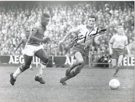 Bengt Gustavsson † 2017  Schweden WM 1958  Fußball Autogramm 21 x 16 cm Foto original signiert 