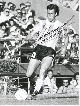Jorge Valdano  Argentinien Weltmeister WM 1986  Fußball  Autogramm 16 x 21 cm Foto  original signiert 