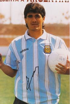 Ariel Ortega  Argentinien  Fußball  Autogramm 30 x 20 cm Foto  original signiert 