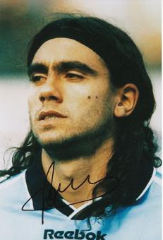 Juan Pablo Sorin  Argentinien  Fußball  Autogramm 30 x 20 cm Foto  original signiert 