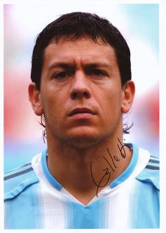 Luciano Galletti   Argentinien  Fußball  Autogramm 30 x 21 cm Foto  original signiert 