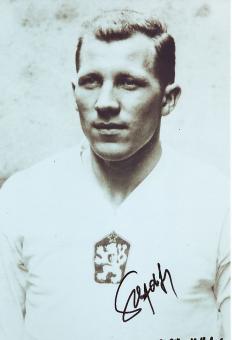 Adolf Scherer † 2023  CSSR Tschechien  WM 1962  Fußball Autogramm 30 x 20 cm Foto  original signiert 