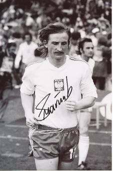Andrzej Szarmach  Polen WM 1974  Fußball Autogramm 22 x 15 cm Foto original signiert 