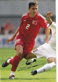 Emre Asik  Türkei  Fußball Autogramm 30 x 21 cm Foto original signiert 