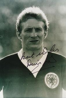 Dennis Law  Schottland & Manchester United   Fußball Autogramm 30 x 20 cm Foto original signiert 