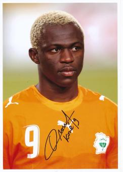Arouna Kone    Elfenbeinküste  Fußball Autogramm 30 x 21 cm Foto original signiert 