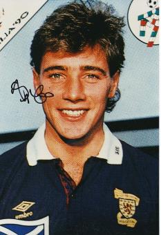 Ally McCoist   Schottland WM 1990  Fußball Autogramm 27 x 20 cm Foto original signiert 