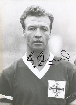 Billy Bingham † 2022  Nordirland WM 1958  Fußball Autogramm 21 x 16 cm Foto original signiert 