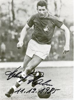 Helmut Rahn † 2003  DFB Weltmeister WM 1954 &  FC Köln  Fußball Autogramm 24 x 18 cm Foto original signiert 