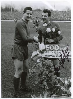 Hans Schäfer † 2017  DFB Weltmeister WM 1954 &  FC Köln  Fußball Autogramm 24 x 18 cm Foto original signiert 