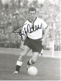 Fritz Walter † 2002  DFB Weltmeister WM 1954  Fußball Autogramm 21 x 16 cm Foto original signiert 