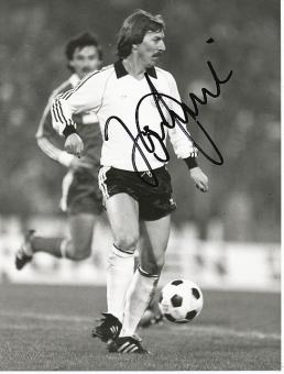 Jürgen Grabowski † 2022  DFB Weltmeister WM 1974  Fußball Autogramm 21 x 17 cm Foto original signiert 