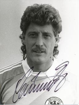 Toni Schumacher  DFB WM 1986  Fußball Autogramm 22 x 16 cm Foto original signiert 