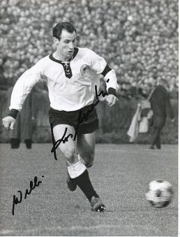 Willi Koslowski  DFB   Fußball Autogramm 22 x 16 cm Foto original signiert 