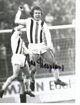 Jupp Heynckes  Borussia Mönchengladbach  Fußball Autogramm 21 x 16 cm Foto original signiert 