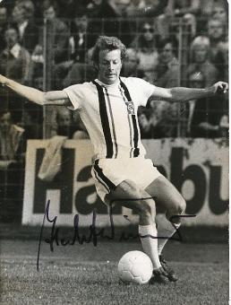 Herbert Wimmer   Borussia Mönchengladbach  Fußball Autogramm 21 x 16 cm Foto original signiert 