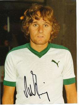 Allan Simonsen   Borussia Mönchengladbach  Fußball Autogramm 24 x 17 cm Foto original signiert 