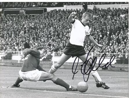 Siggi Held  DFB WM 1966  Fußball Autogramm 21 x 16 cm Foto original signiert 